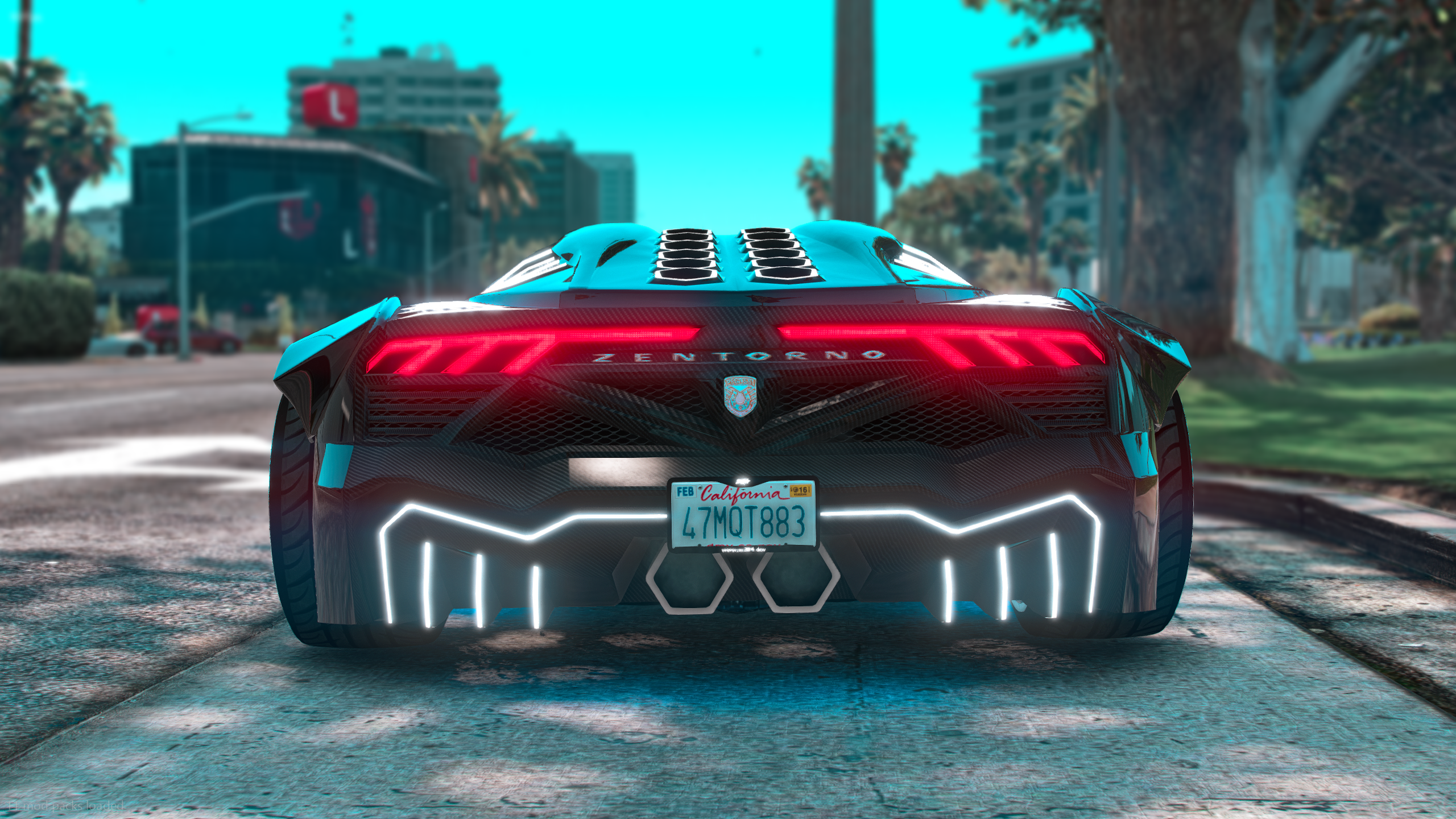 204s Zentorno - GLOWING LIVERY 5