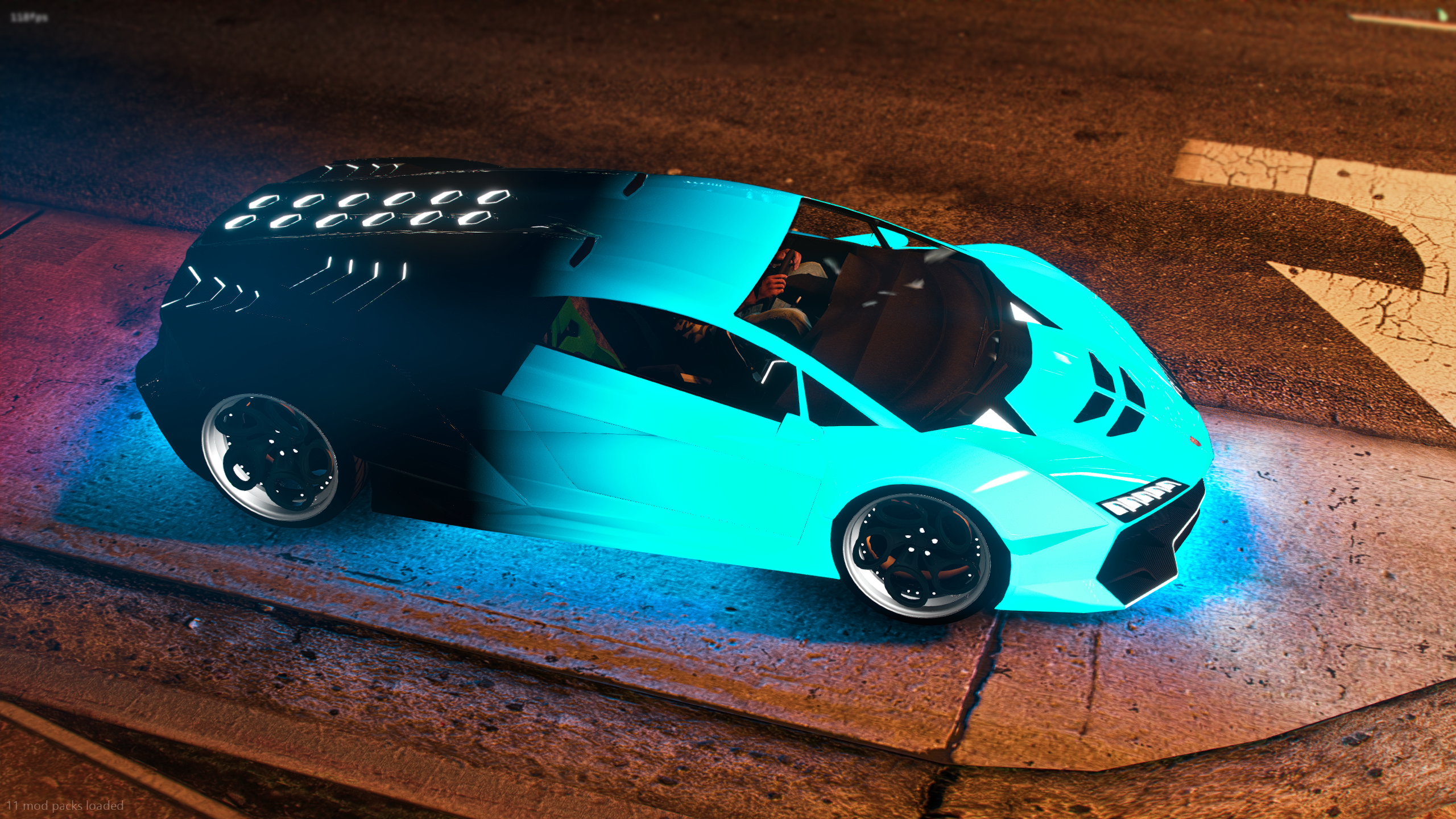 204s Zentorno - GLOWING LIVERY 6