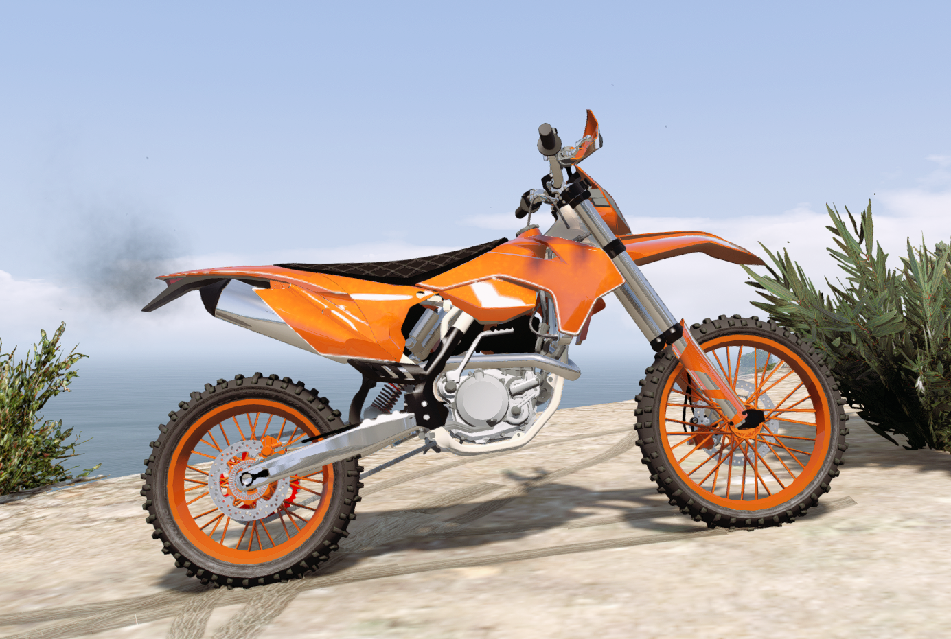 Old Man 204's Dirt Bike