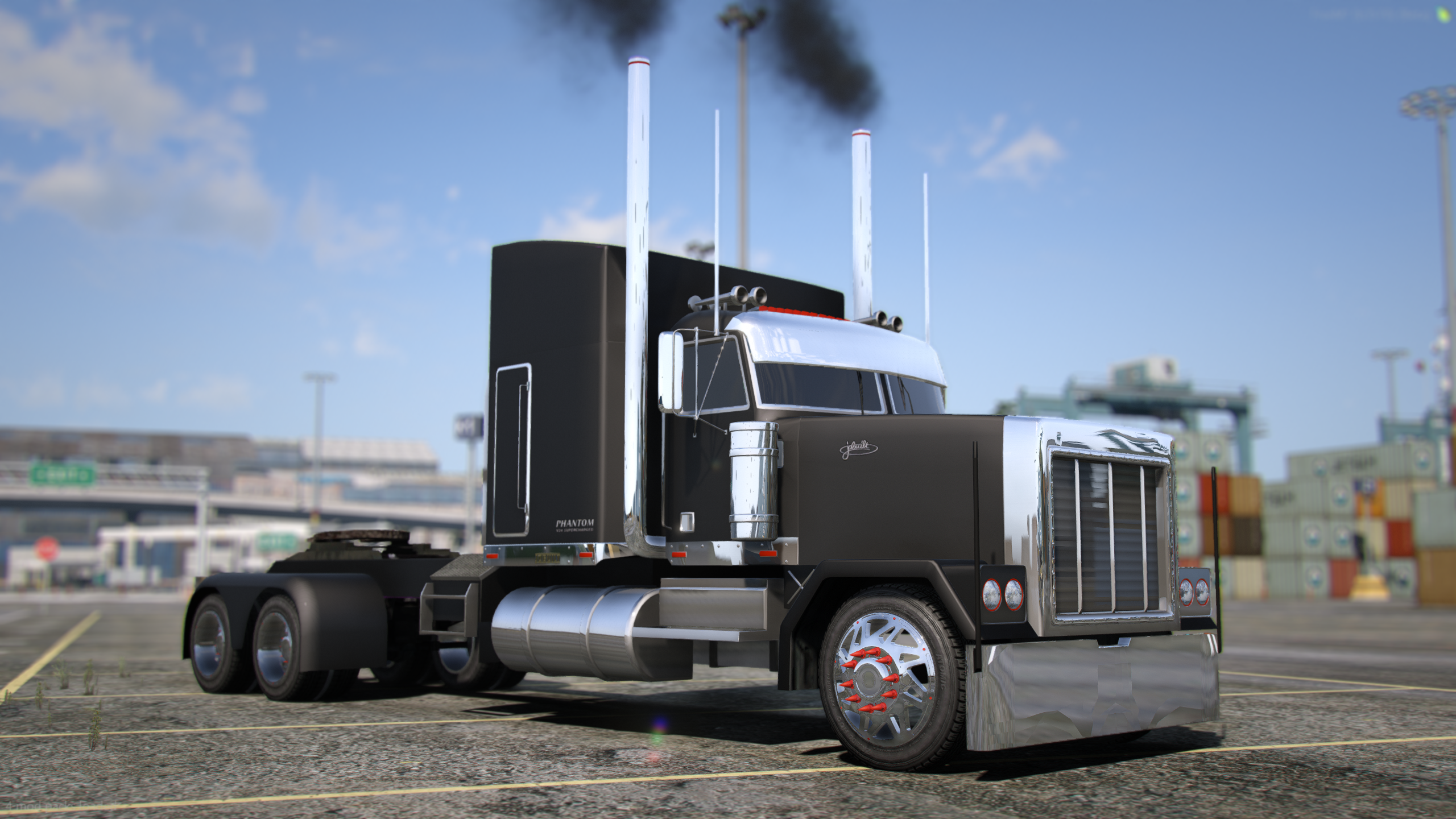 204s Phantom - (REALISTIC JAKE BRAKE SOUND) 4