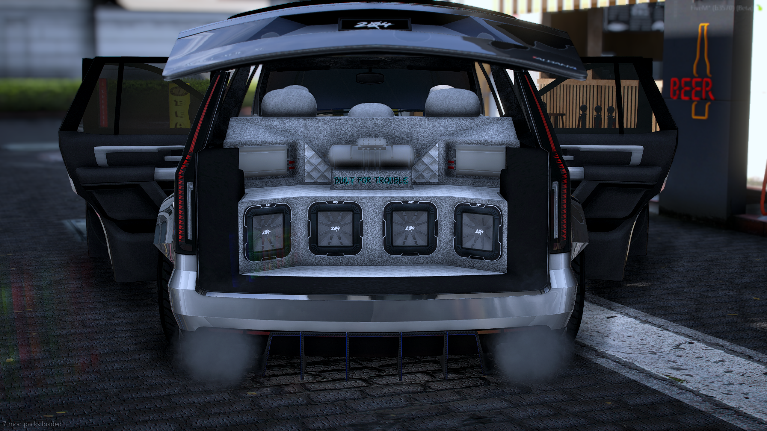 204s Widebody Cavalcade (6 Seater) (61 Tuning Parts) (Animated Flip Plate) 6