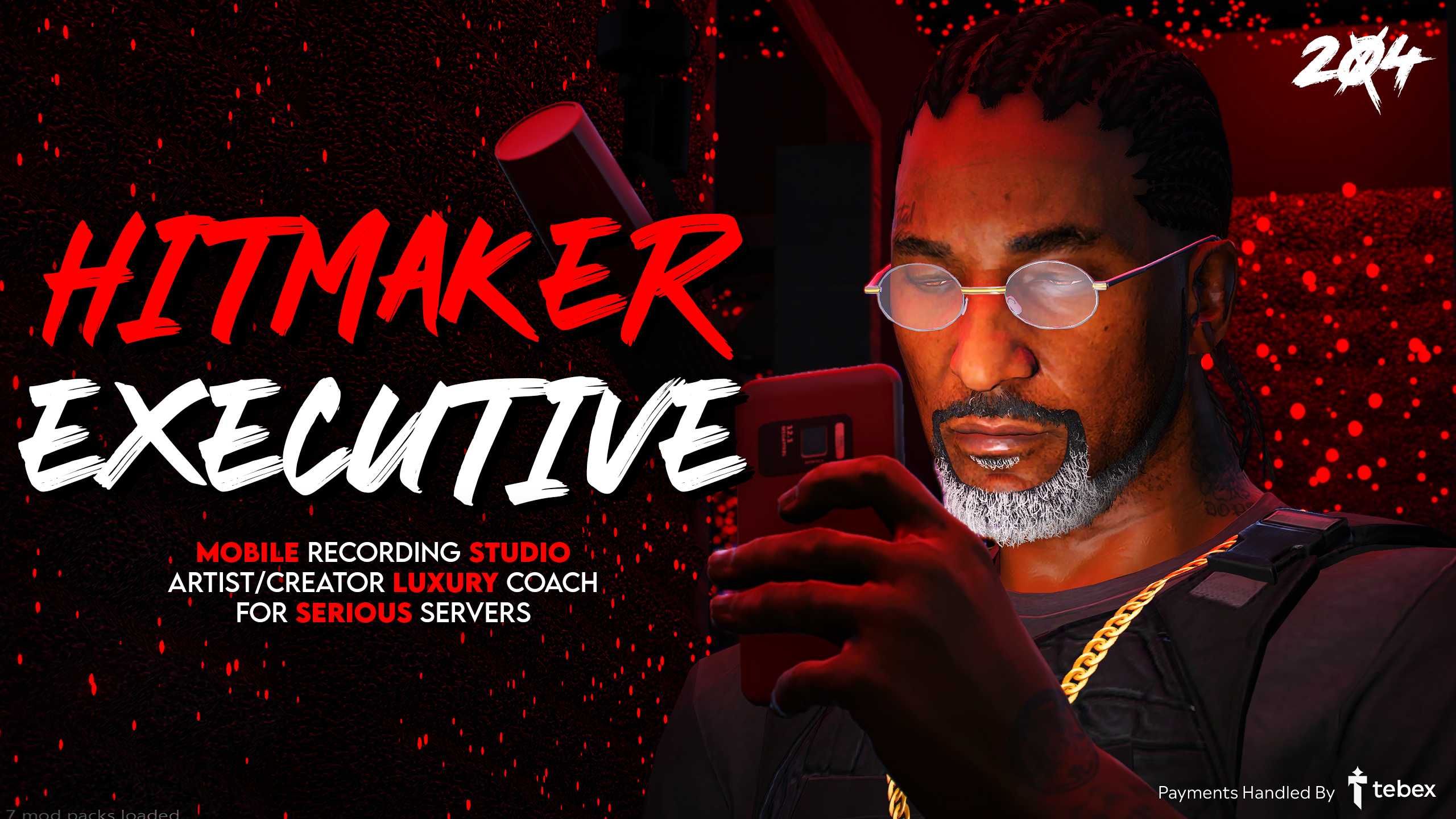 204s Hitmaker Executive Coach - Mobile Studio (Vehicle + Script Combo)